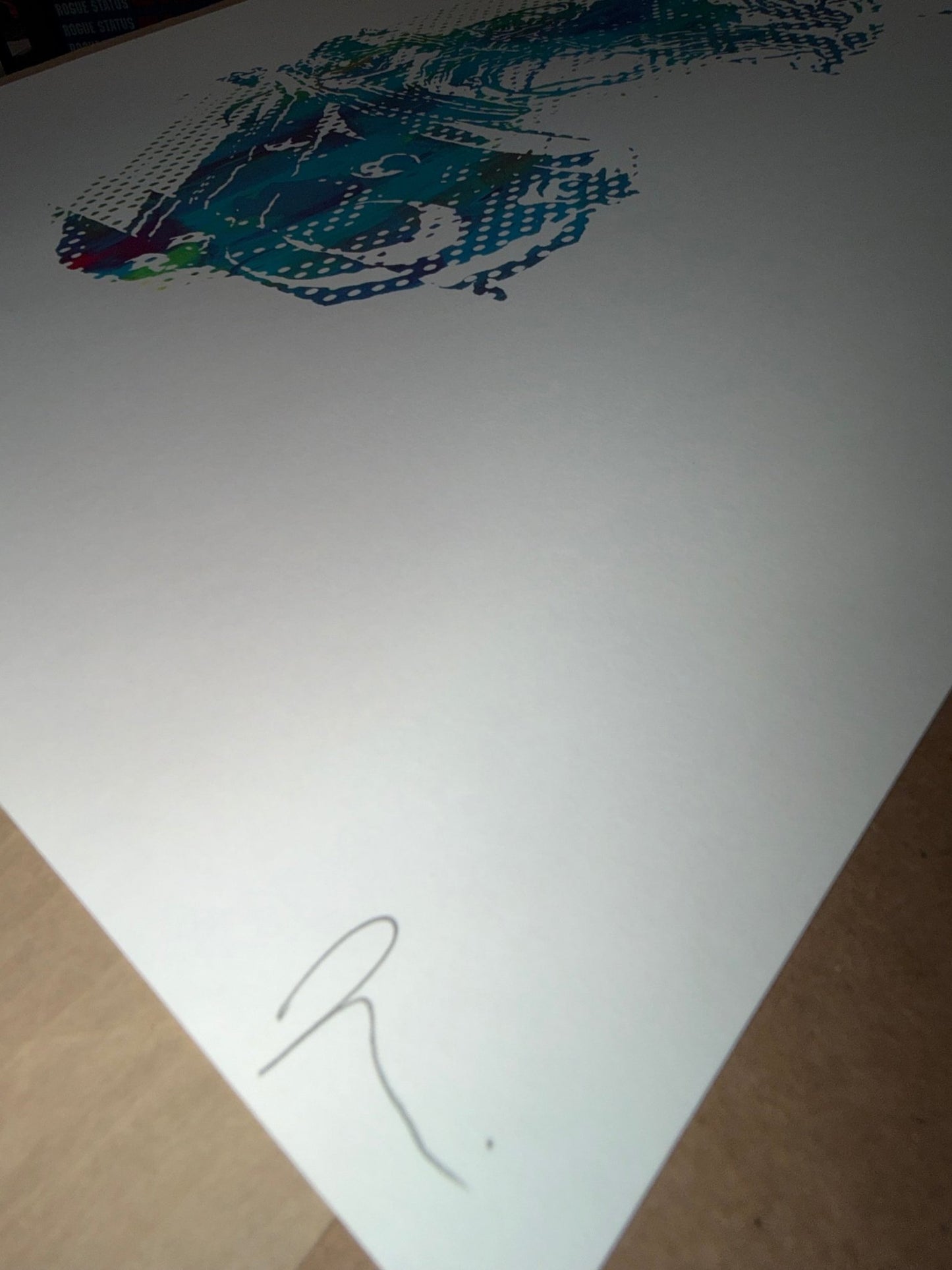 "Beyond the Sea" GL1TCH Emerald Drift Serigraph