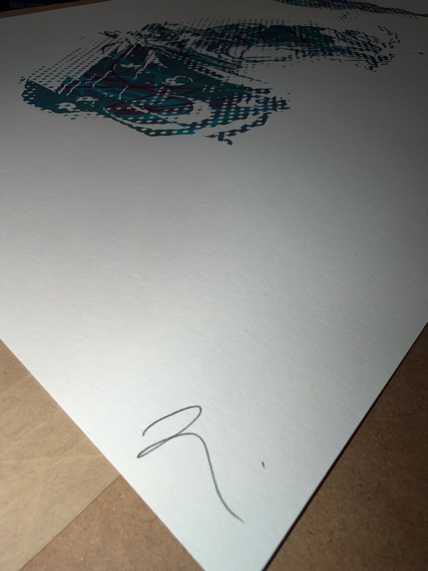 "Beyond the Sea" GL1TCH Electric Tide Serigraph