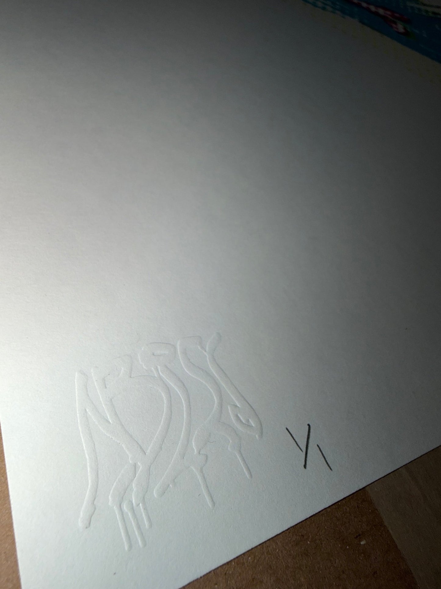 "Beyond the Sea" GL1TCH Azure Bloom Serigraph