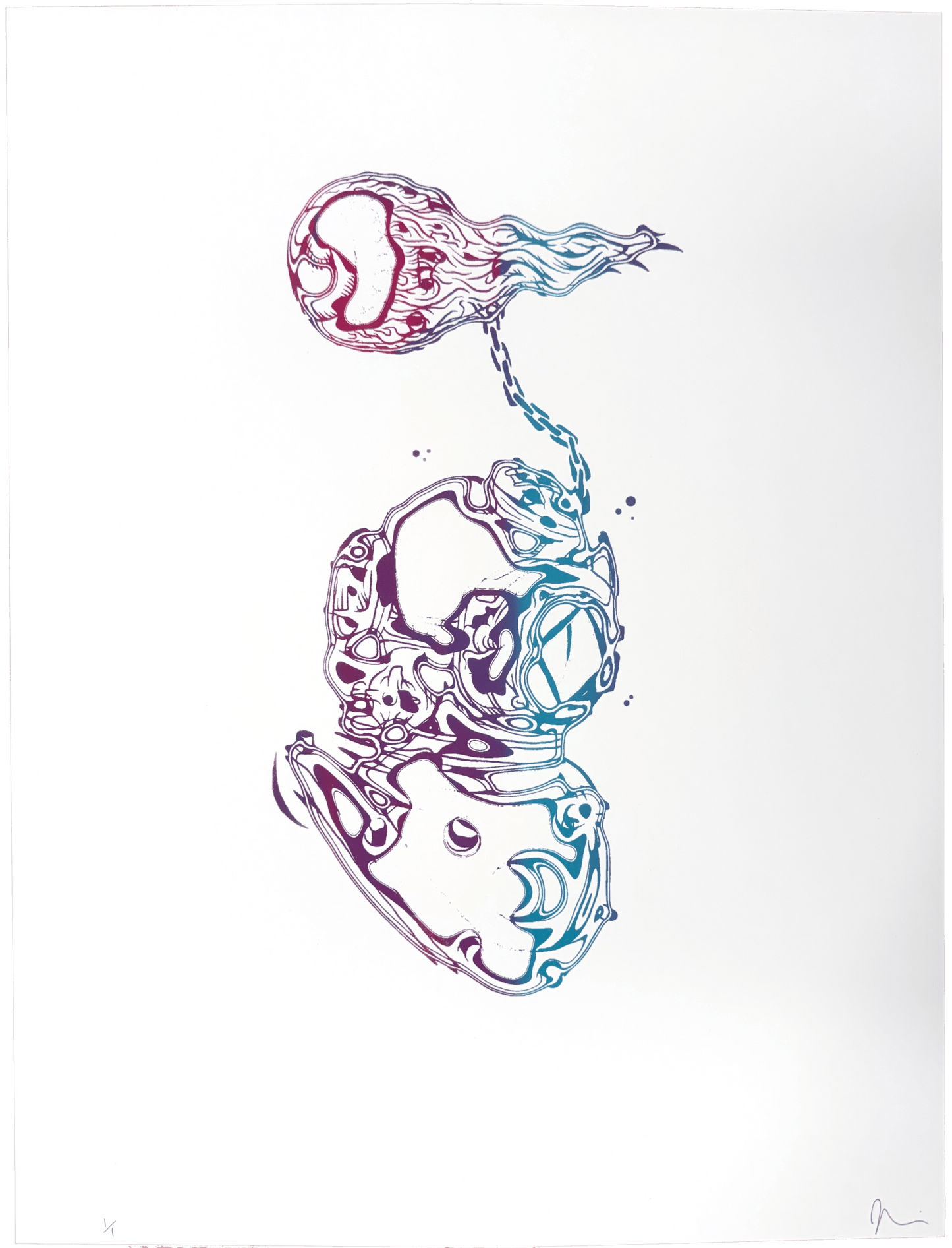 "Beyond the Sea" Chromatic Serigraph