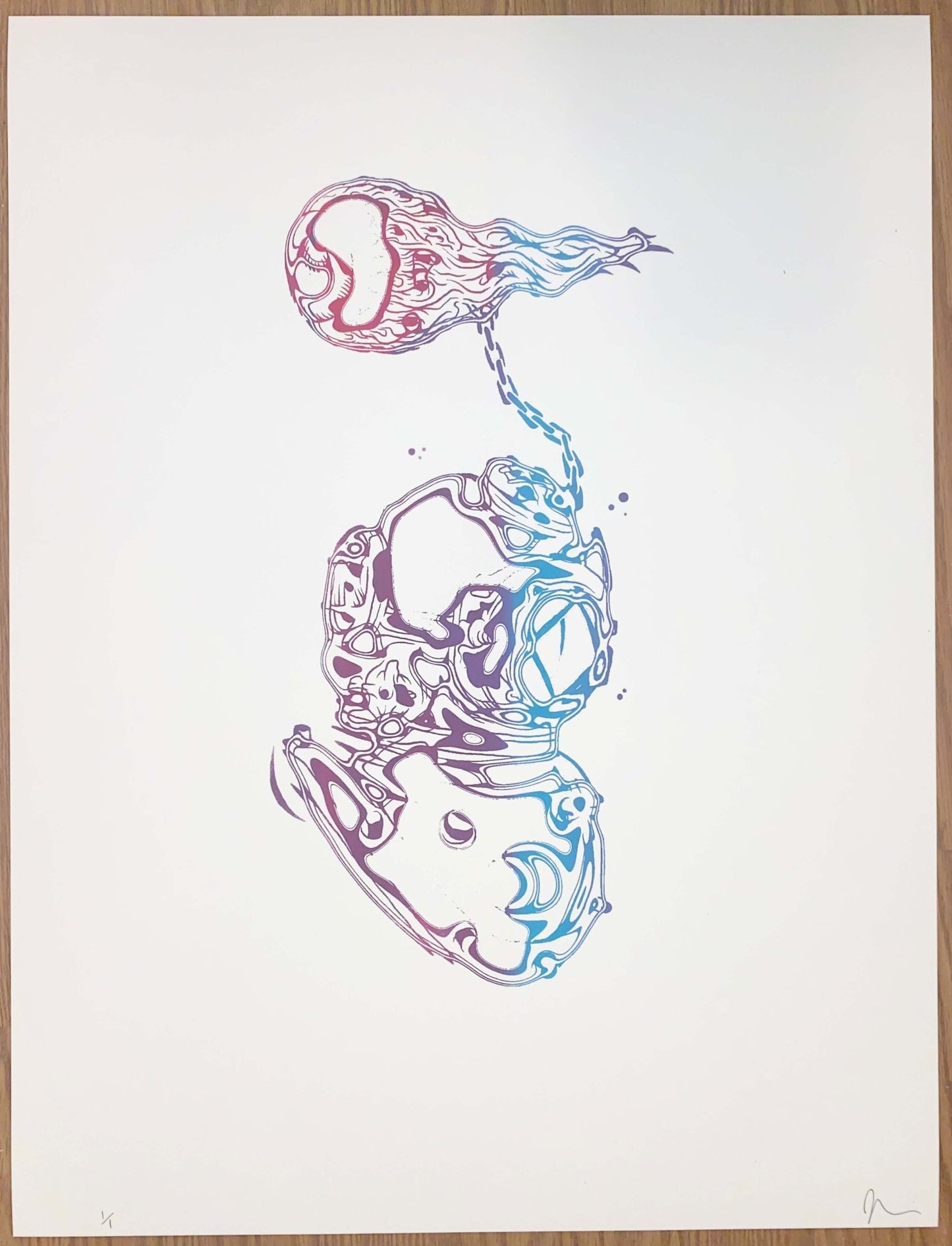 "Beyond the Sea" Chromatic Serigraph