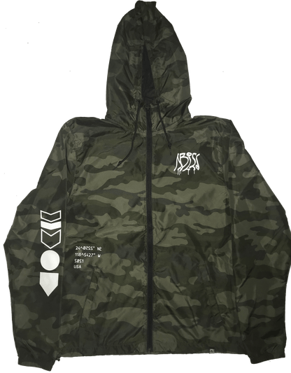 "Beyond the Sea" GL1TCH Camo Windbreaker