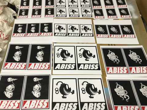 Obey Bootleg Abiss Sticker Pack