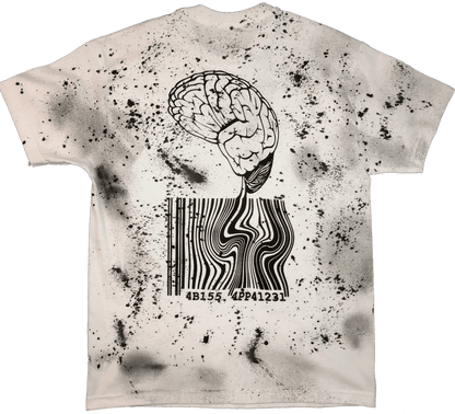 "Feed your Brain" Black Splash